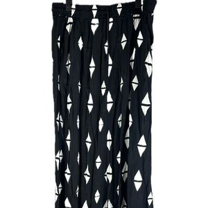H&M- Triangle print maxi slip skirt